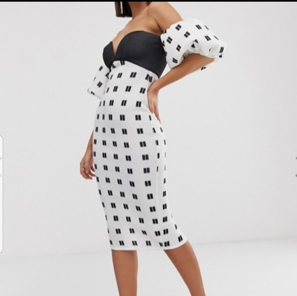 ASOS midi dress